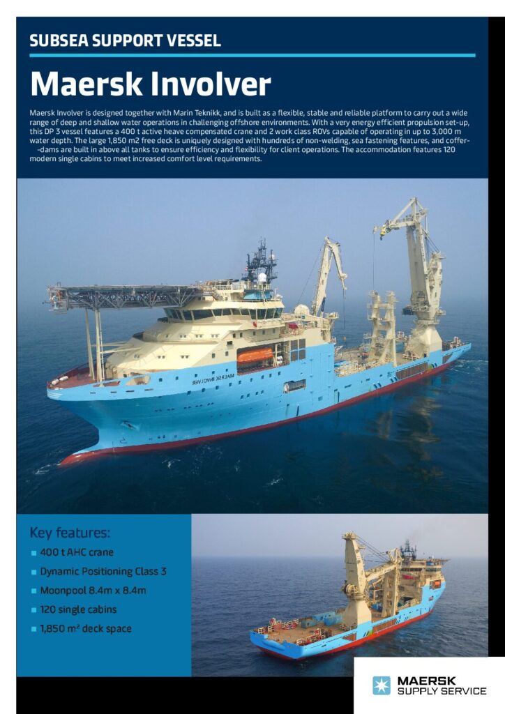 Maersk Involver Factsheet