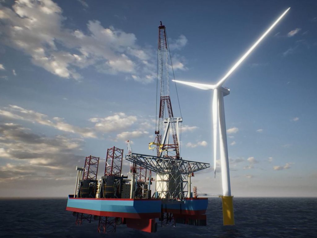Maersk Supply Service Offshore Wind Installation